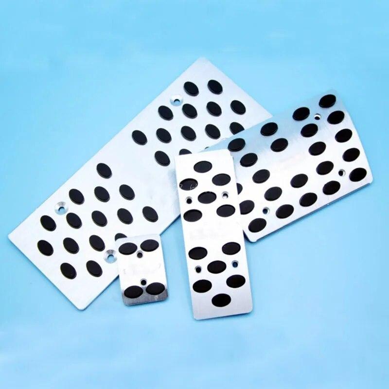 Автомобильные аксессуары на подставке для ног, педали тормоза для Benz AMG W164 W166 X164 X166 W251 ML320 GL Class с логотипом 4 шт.