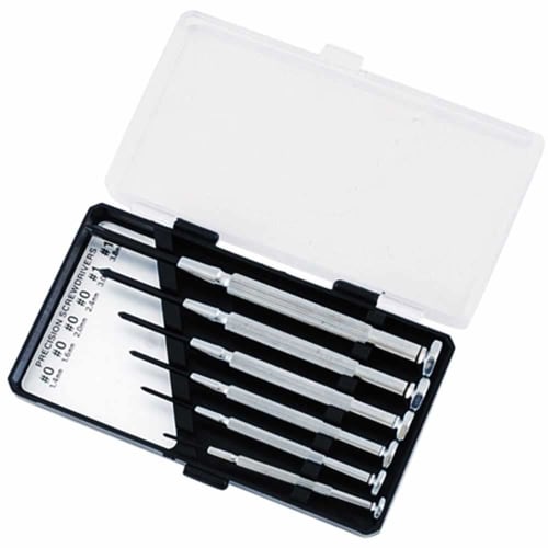 SK11 Precision Screwdriver Set 6 Pieces +No.0(1.41.62.02.4)No.1(3.03.8) No.1400N