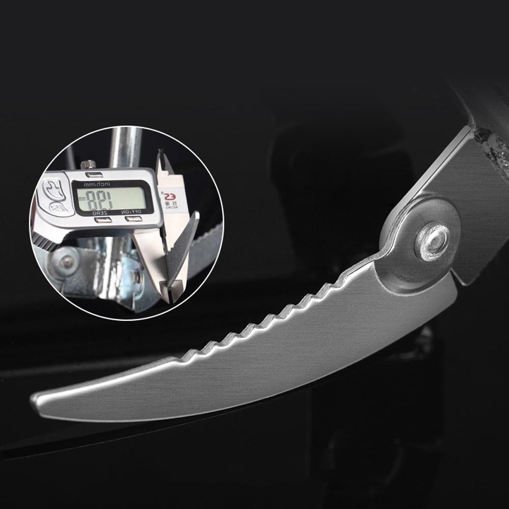 Складной 4-лапый якорь Коса Машина для резки водных растений Травы Острый нож Садовые инструменты Рыболовные аксессуары Снасти Новый