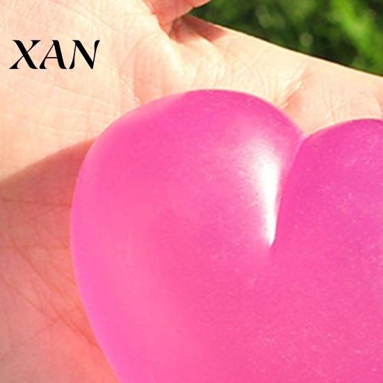 TPR Stress Ball Red Love Heart Squeeze Toy Relief Shape Reduction Gadget Sensory Fidget Decompression Tool Valentine's Day Gift Party Favors