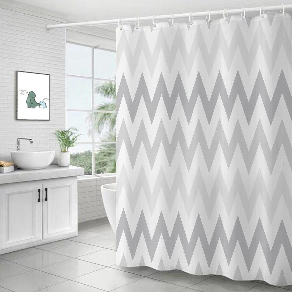 JINRUN утолщенная водонепроницаемая занавеска для ванной комнаты, устойчивая к плесени, занавеска для душа, занавеска для душевой перегородки, занавеска для душа, занавеска для ванной комнаты, бесплатная перфорация