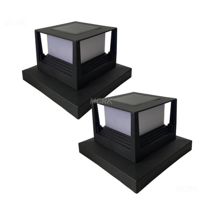 Солнечный свет, забор, свет IP54, наружный солнечный столб, лампа для украшения сада, ворот, двора, коттеджа, солнечная лампа