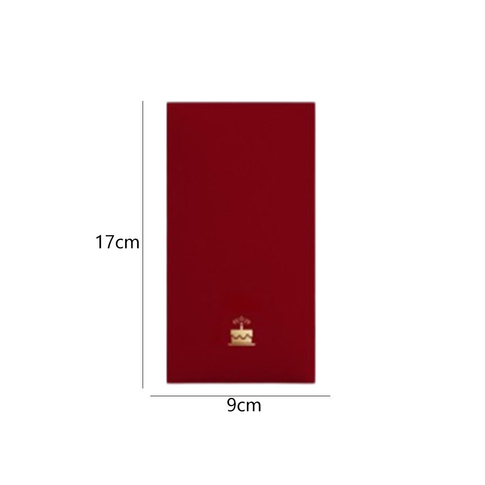 6pcs Festive Lucky Money Pocket Classical Money Bag Chinese Red Envelope  Birthday Wedding Gifts