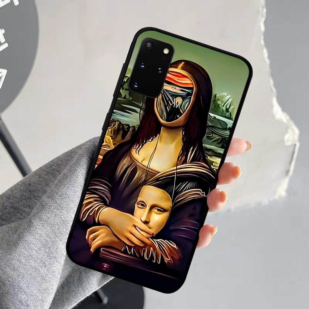 Чехол для телефона «Мона Лиза» для Samsung S 9 10 20 21 22 23 30 23 24 Plus Lite Ultra FE S10lite Fundas