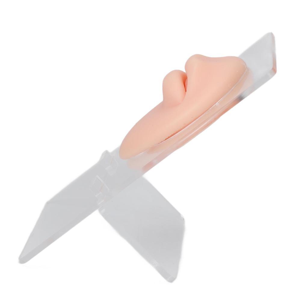 Силиконовая модель губ 3D Высокая симуляция Реалистичная Эластичная Модель поддельных губ для пирсинга, татуировки, практики, обучения Легкая