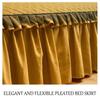 Luxury Lace Bed Skirt Thickened Bed Spread King Size 2/3 Pcs Cotton Queen Bedded Set Mattress Solid Color Plus Size Sheets
