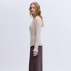 PleaTs Me Square Embossed Frill T shirT ppTss126006