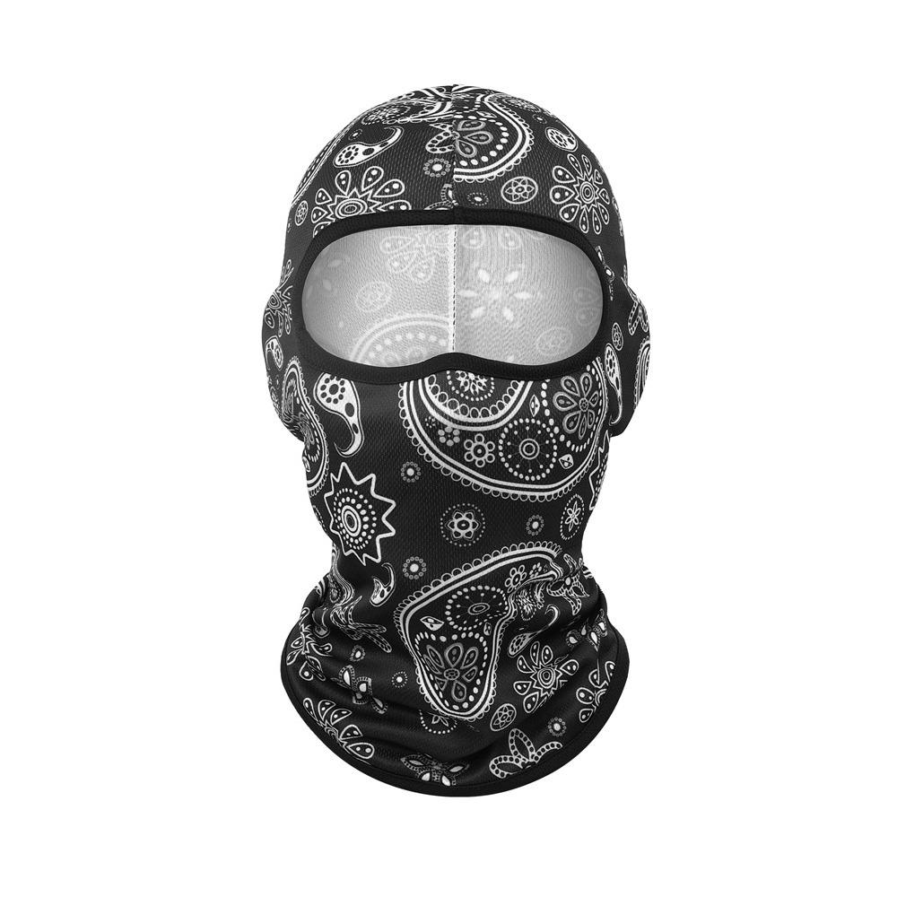 Breathable Cool Balaclava Ice Silk Face Cover Headwear Fashion Full Face Cap  Motorcycle Riding