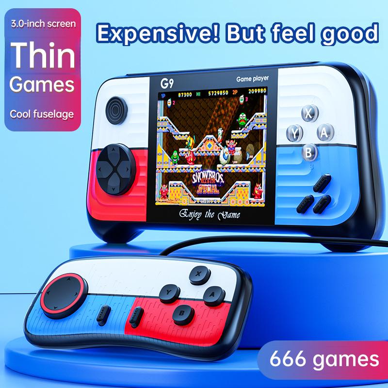 Игровая консоль Retro G9 Handheld с джойстиком 2022 года