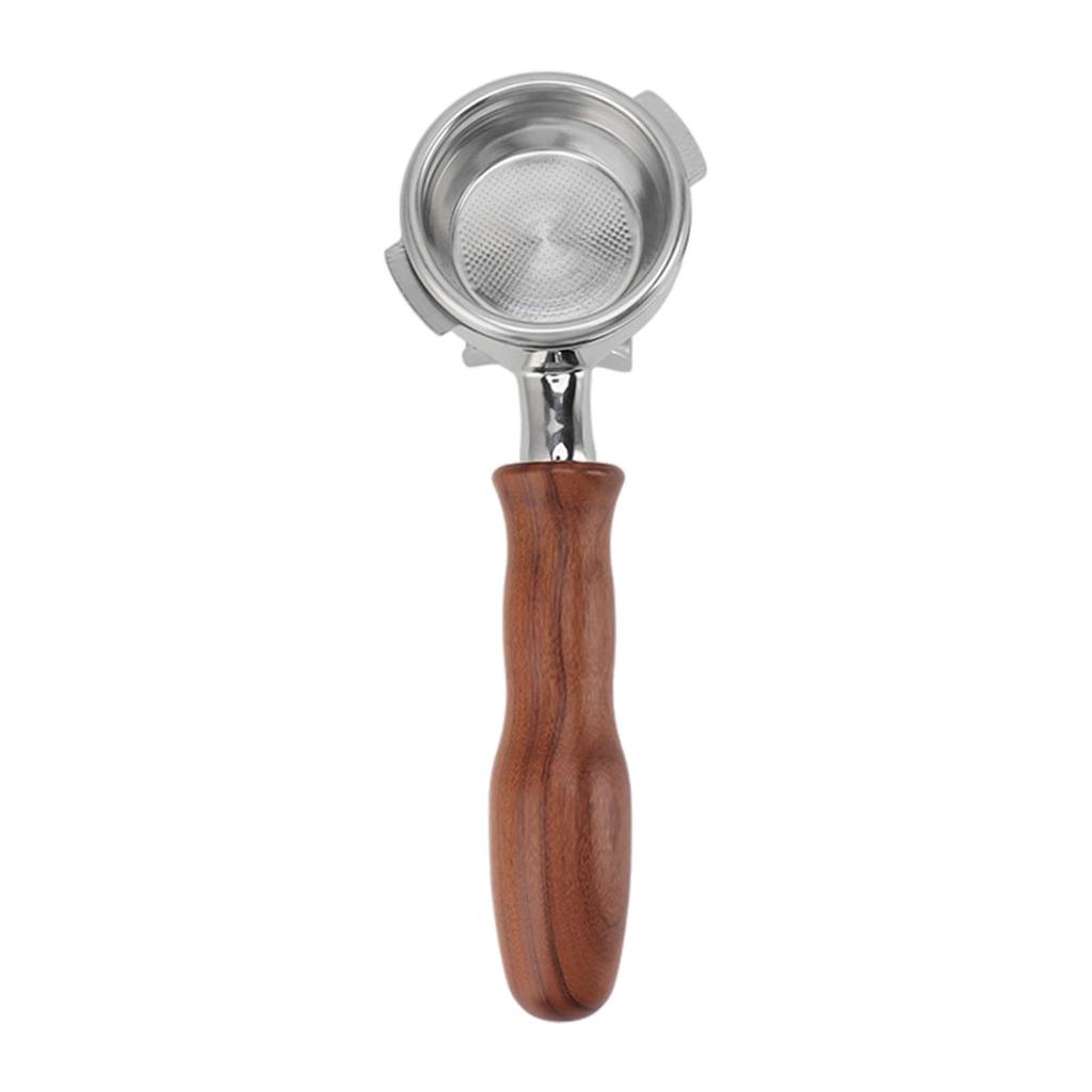 58 мм кофейный фильтр из нержавеющей стали с 2 ушками, съемный держатель фильтра, портафильтр с деревянными держателями