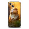 Роскошный Чехол Для Телефона Для iPhone 17 Air 16E 16 11 15 14 Pro MAX 12 13 7 8 Plus X XR XS SE 2022 Чехол Животное Морская Свинка Кави Милый