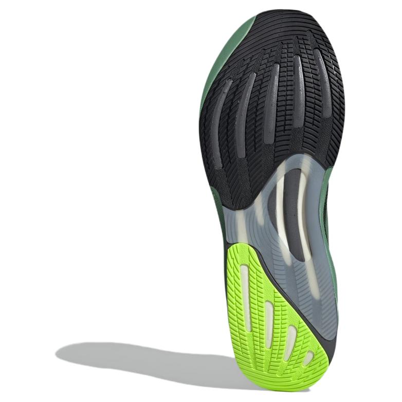 adidas Supernova Rise Удобная посадка Амортизирующие Прочные Дышащие Низкие Кроссовки для бега Мужские Кроссовки для бега Черный Зеленый ID3589
