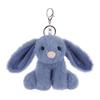 Apricot Lamb Navy Blue Bunny Cute Soft Keychain Plush Perfect for Boys and Fits Kids Backpacks and 11cm Toy, Girls, Purses,