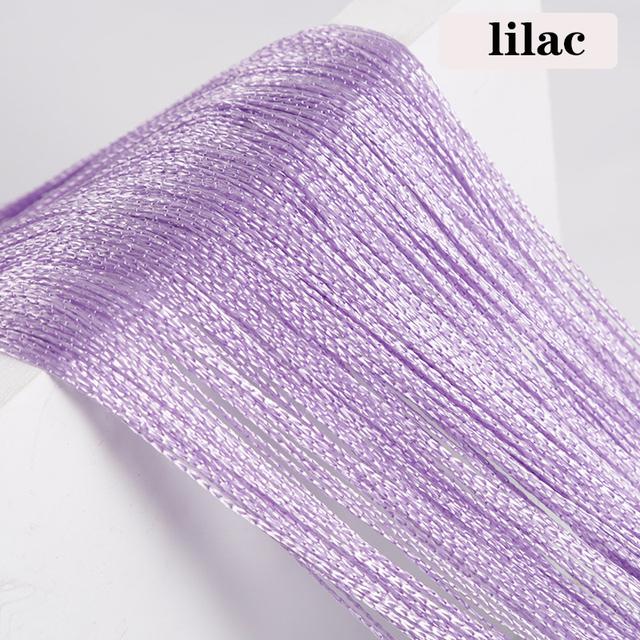 Многоцветные нитяные шторы 1x2 м для двери гостиной, стены, окна, панель с кисточками, шторы для спальни, оконная занавеска, украшение