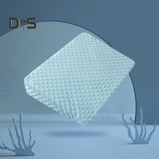 Подушка для младенцев с эффектом памяти, подушка для сна из пеноматериала, поддерживающая спину младенца со съемным чехлом для удобства кормления грудью, для ног и коленей детей