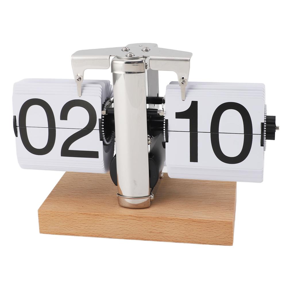 Ретро цифровые перекидные часы перекидные настольные часы механические на батарейках домашний офис декор 24 часа