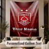 Custom Text Tapestry Nottingham Forest FC Print Wall Tapestry Indoor Living Room Wall Decor