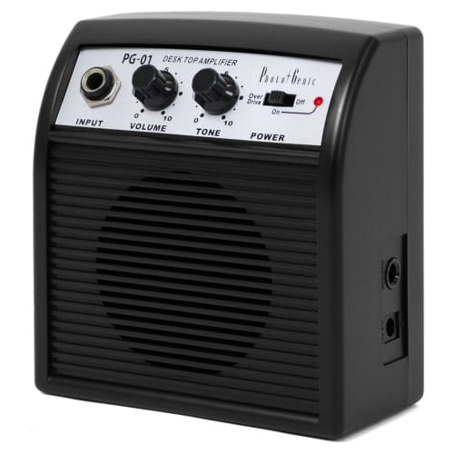 PhotoGenic PG-01 3W Mini Guitar Amplifier (Test Battery Included)