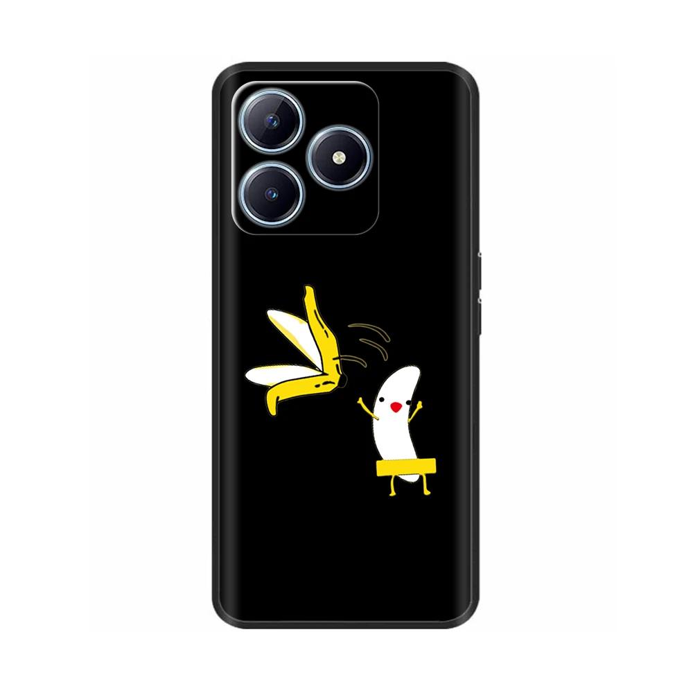 Чехол для Realme C61 Чехол для RealmeC63 2024 Роскошный Силиконовый Модный ТПУ Мягкая Задняя Крышка Для Oppo Realme C63 Чехлы Funda Оболочки RealmeC61