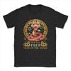 Unique Chinese New Year 2025 T-Shirts for Men O Neck 100% Cotton T Shirt Lunar Year Of The Snake Short Sleeve Tees Present Merch
