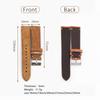 Handmade Genuine Leather Watchband 18mm 19mm 20mm 21mm 22mm Vintage Men Bracelet Brown Black Green Cowhide Watch Strap Wristband