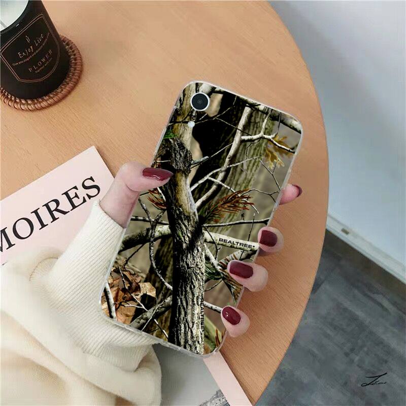 Чехол для телефона Realtree Real Tree Camo для iPhone 11 12 13 mini pro XS MAX 8 7 6 6S Plus X 5S SE 2020 XR
