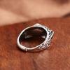 Украшения Демона Подарок Винтажное Кольцо Совиный Глаз Открытое Регулируемое Кольцо Заявление