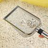 Large Cat Litter Scoops Metal Scoops for Kitten Litter Box Hollow Poop Sifter Deep Shovel Durable Litter Box Cleaner