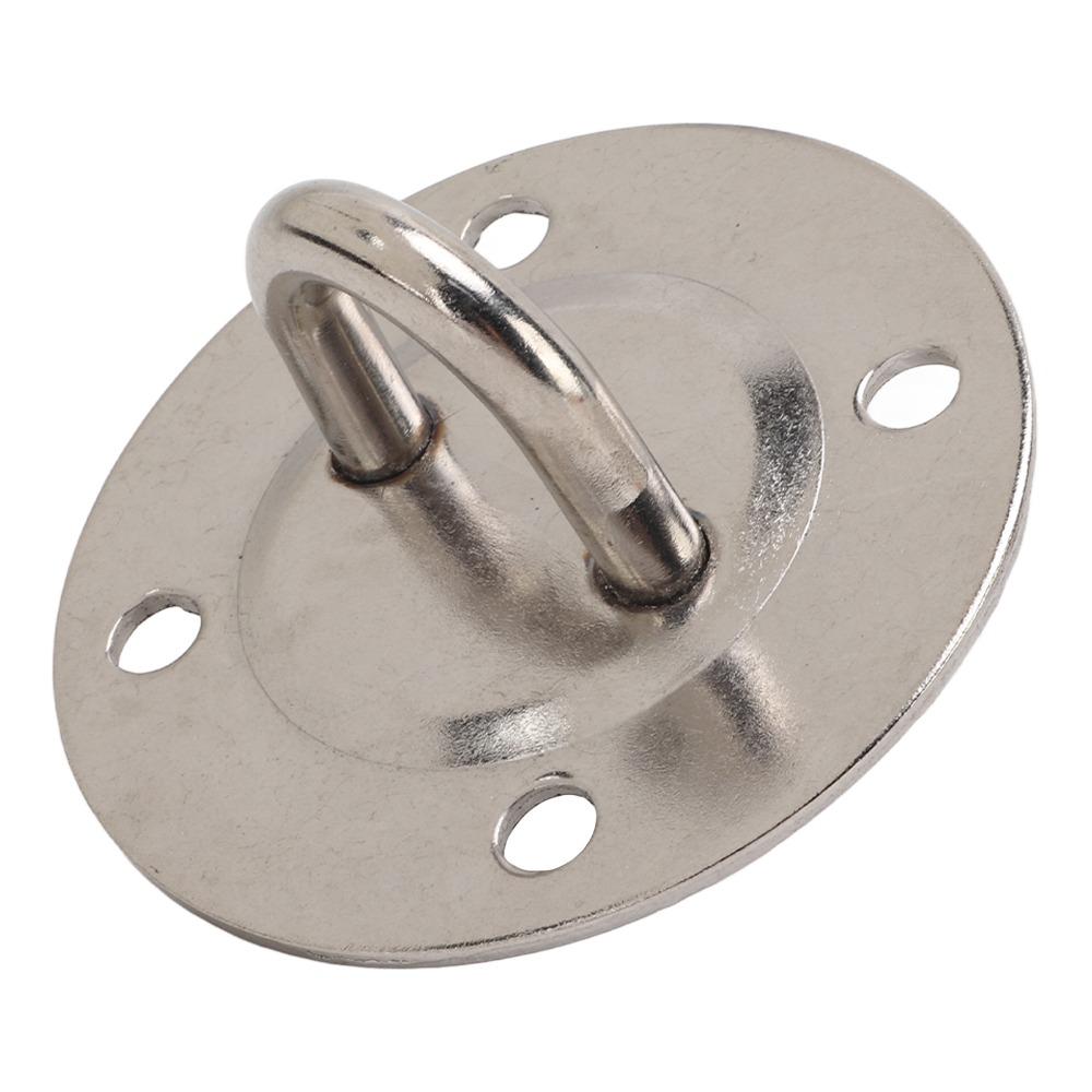 1 Set Heavy Duty Ceiling Hanging Kit Silver Hammock Wall Mount Hooks  Hanging Chair