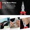 1/3 шт. 6/8-дюймовые плоскогубцы для проволоки Острые Диагональные плоскогубцы с большим раскрытием для резки Скручивания Зажима Металлических проволок Домашний Промышленный инструмент