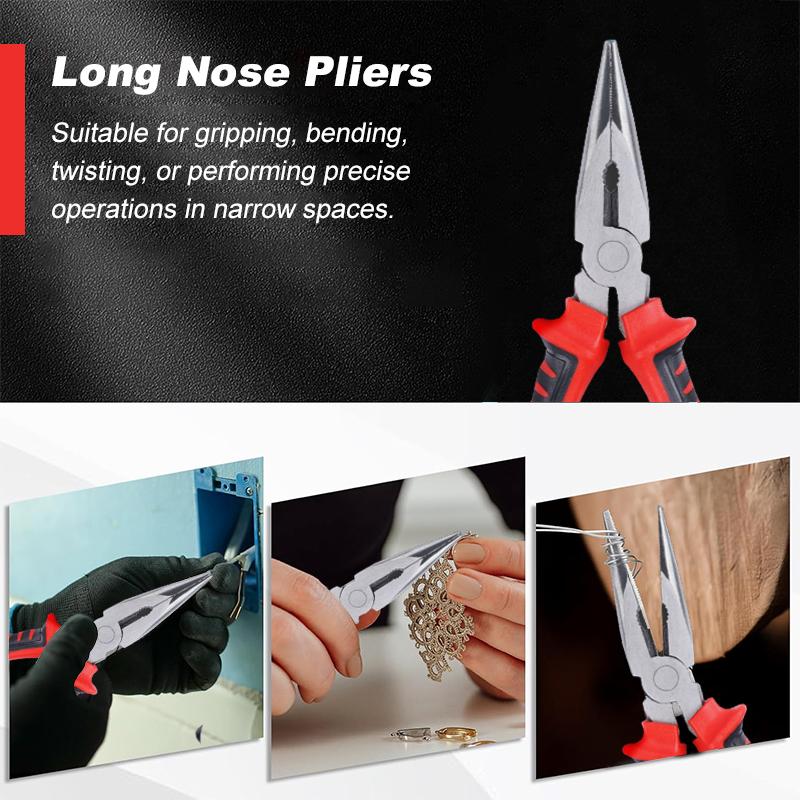 1/3 шт. 6/8-дюймовые плоскогубцы для проволоки Острые Диагональные плоскогубцы с большим раскрытием для резки Скручивания Зажима Металлических проволок Домашний Промышленный инструмент