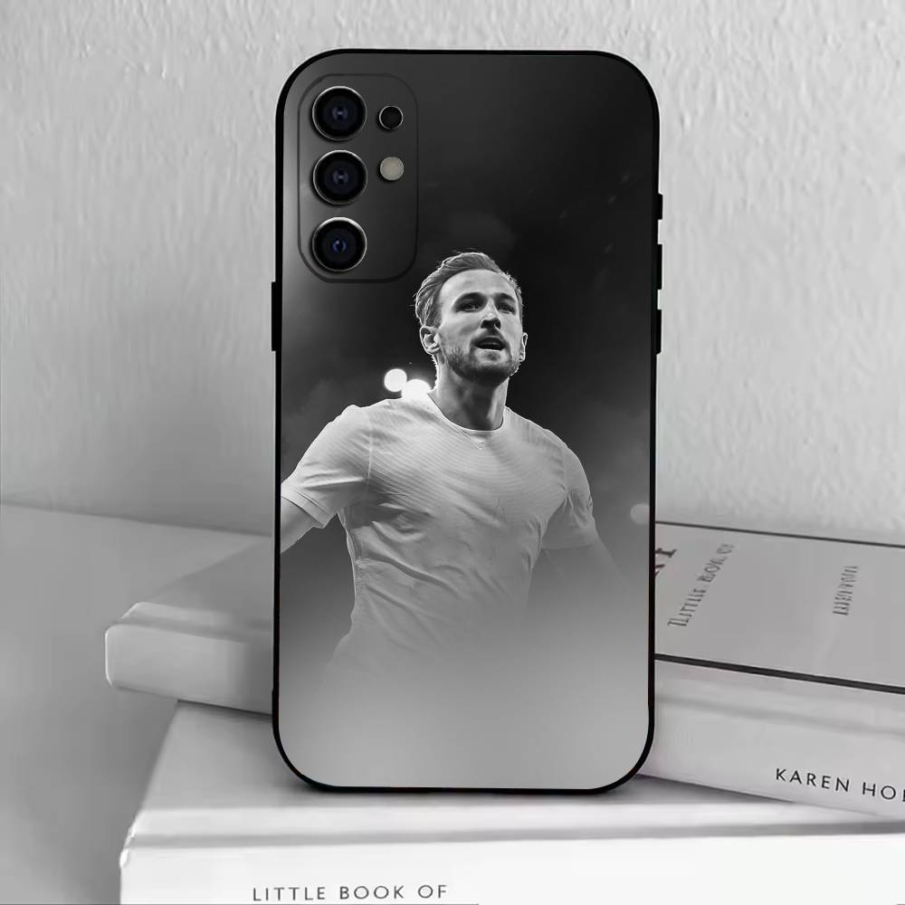 H-Гарри К-Кейн Чехол для телефона Черный Силиконовый Мягкий Для Samsung S25,S24,S21,S22,S23,S30,Ultra,S20,Plus,Fe,Lite