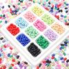 105Pcs Acrylic Beads Charms Peanut Beads For DIY Bracelet Necklace Jewelry Making