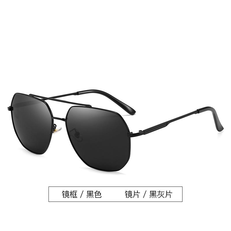 New metal polarized driving sunglasses fashionable classic toad sunglasses men's UV protection sunglasses