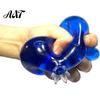 Stress Relief Toy Blueberry Ball, Soft TPR Fidget Squeeze with Gift Smooth Fluid, High Elastic Decompression for Anxiety Desktop