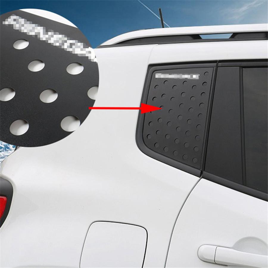 Накладка-декорация на треугольную панель стекла задней двери автомобиля для Jeep Renegade 201