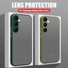 Противоударный матовый мягкий бампер прозрачный жесткий чехол для iPhone 16 Pro Max 15 14 13 Samsung S25 S24 S23 A56 A36 Xiaomi 14T 13T Pro Redmi Note 13 Pro 12