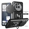 Чехол для Nothing Phone 3A Pro Case Слайд Защита камеры Кольцо-подставка Противоударная задняя крышка для NothingPhone 3A Pro Capa Funda