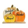 Halloween Three Pumpkin Festivals Carnival 2D Wooden Tabletop Decoration Assembly Festival Props