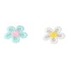 Petaled Floret Hair Clips Decor DIY Crafts Flower Patches Headwear Accessories Knitting Material