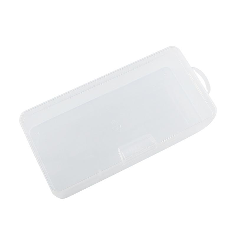 Rectangular Plastic Desktop Organizer: Nail Art, Cosmetic & Stationery Storage Box