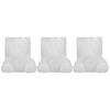 3pcs Food-Grade Silicone Bear Resin Mould Cute Bear 3D Shape Animal Silicone Mould Chubby Bear Transparent Bear Candy Mould