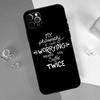 Чехол для телефона с цитатами о тритонах Для iPhone 16 Pro Max 12 13 Mini 11 14 15 Pro Max XR 16 15 Plus 16e Защитный корпус