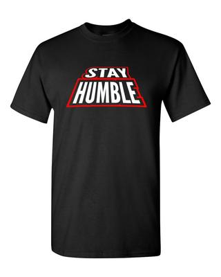 Футболка Stay Humble - Унисекс футболка с коротким рукавом из смесовой ткани (полиэстер/хлопок)