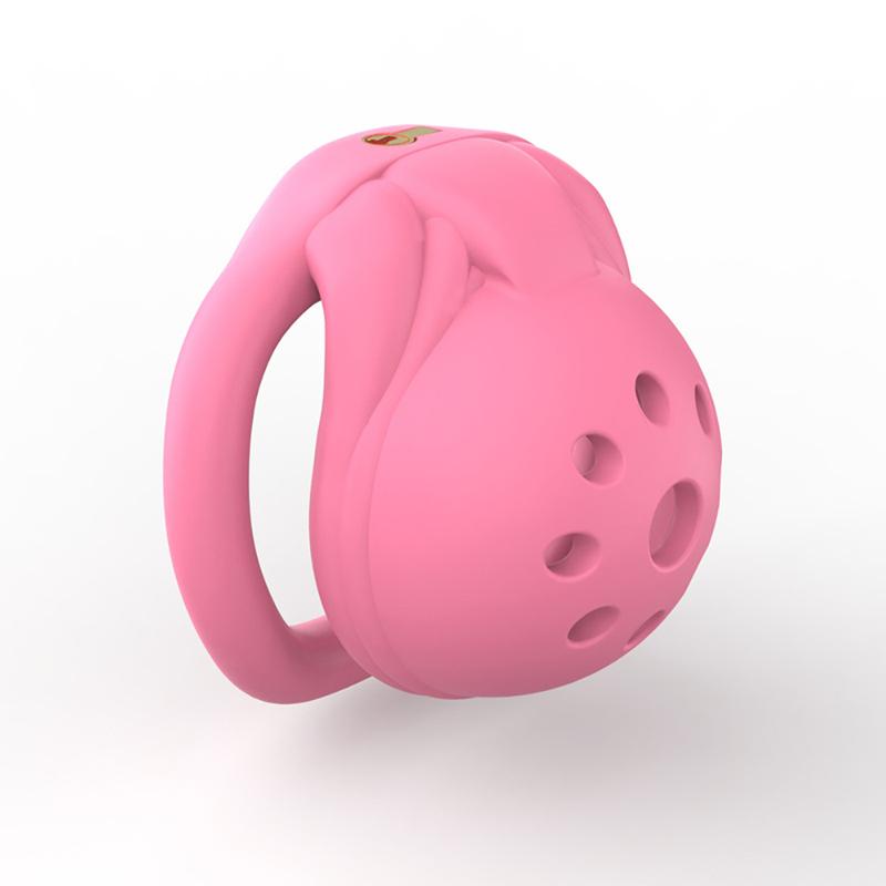 ABS cock cage Male Chastity Cage Sex Toys Gay Sissy Pink Chastity Device 4size Penis Rings Urethral Lock 18+ Penis Plug Cuckold
