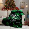 Sass-uolo Football Crest Blanket Lightweight Ideal Bedding Blanket Perfect for Travel, Camping, Living Rooms, Offices, Sofas, Fan Christmas gift