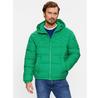 Пуховик United Colors Of Benetton 2NIWUN038 зеленый Regular Fit
