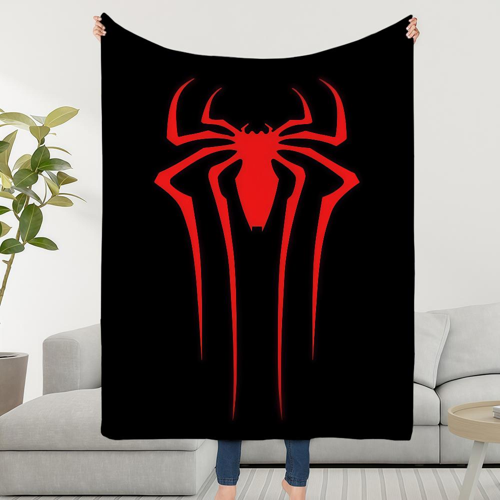 Blanket Throw Super Cosy Plush Living M-ManS S-SpiderS-ES Room Sofa Couch Childish Logo Birthday Gifts