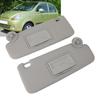 1 пара автомобильных солнцезащитных козырьков с УФ-защитой, серый левый и правый солнцезащитный козырек с зеркалом для SONIC 2012-2020 гг.