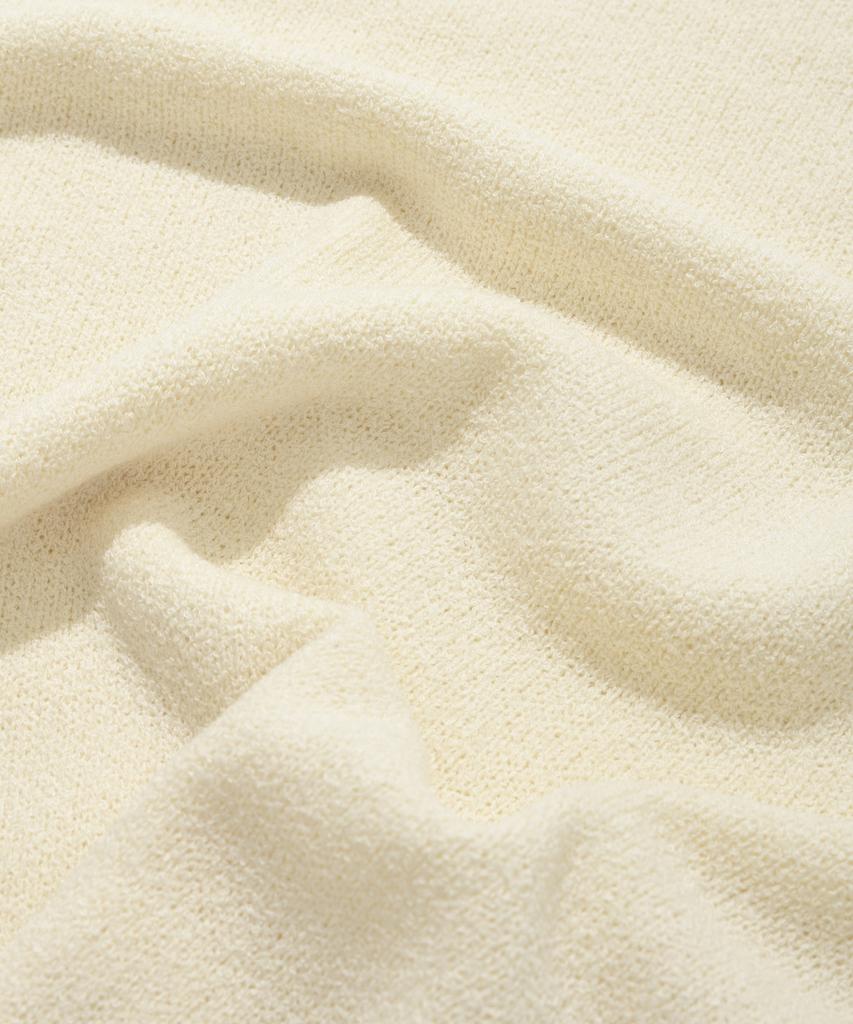 COVERNAT Boucle C Logo Knit Ivory